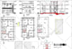 draw a full set of architectural construction drawing in cad