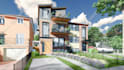 create a photorealistic architectural 3d rendering