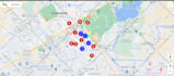 do custom javascript google map api