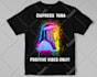 create unique watercolor t shirt design for amazon merch and pod