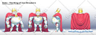 create a detailed character reference sheet