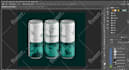 design unique can labels for energy drinks, soda, beer for your brand