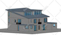 do awesome architecture design in revit and rendering