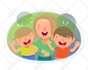 create beautiful vector illustration for a kids book