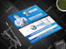 do referral card, thank you card, header card design