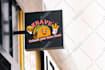 design food and restaurant logo packaging with full branding