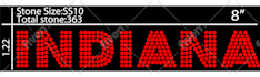 rhinestone design and template