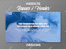 do banner design, hero image for your website
