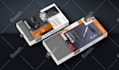 do box packaging design and product packaging design with source file, mockup