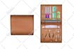 render 3d, bags, wallets and belts