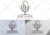 do premium unique modern 3d and minimal business logo design