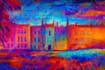 create abstract digital art based on your requirements