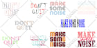 create text based sticker packs for you