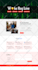 design creative one page website psd template