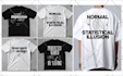 create minimalist typography and custom t shirt design
