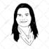 draw minimalist line art avatar for your social channel