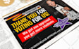 design professional newspaper ad, magazine ad, print advert or flyer