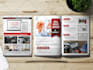 design brochures, profiles, annual reports, catalogs, trifold, bifold