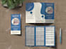 design exclusive flyer and elegant brochure