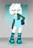 draw your character in sonic the hedgehog style in fullbody