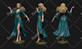 do custom 3d model for figurine, anime statue, action figure for 3d printing