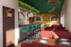 realistic modern restaurant interior design architecture 3d render 3d model