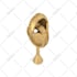 make a 3d jewelry design with optional rendered file