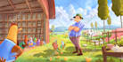 hand illustrate childrens book illustration