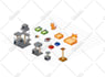 create isometric pixel art assets for games