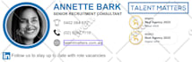 create HTML email signature