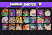 create a cute custom emotes for twitch or kick