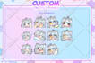 do custom twitch emotes or badges