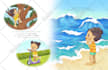 draw cute whimsical children book illustrations