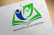 design childcare, education kids, children logo