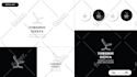 design a modern cafe, coffee brand, and coffee shop logo