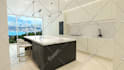 modern, luxury 3d house interior design, realistic rendering