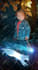 add neon lights and holographic overlays to your photos