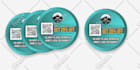 do your pulpboard or paper coaster design