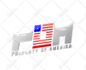 design a realistic 3d chrome logo