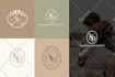 design luxury initial letters monogram apparel fashion urban clothing brand logo