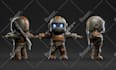 sculpt 3d characters, models, action figures, toys, creature stl for 3d printing