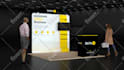 design trade show booth with premium graphics