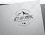 do vintage adventure mountain and outdoor logo design