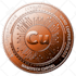 create a 3d coin, token, bitcoin, crypto logo