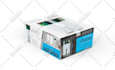 do product packaging design, amazon box design with 3d mockup