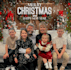 do photoshop editing put santa hat and christmas bg