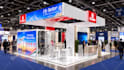 design 3d exhibition stand, trade show booth, event design, backdrops