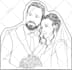 create portrait line art from your photo