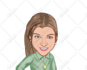 draw 2 bighead cartoon caricature