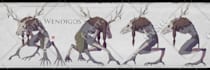 drawing a amazing monster and creature